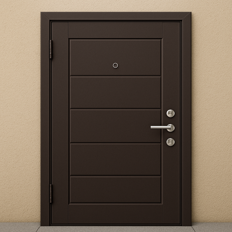 flat residential safety door design