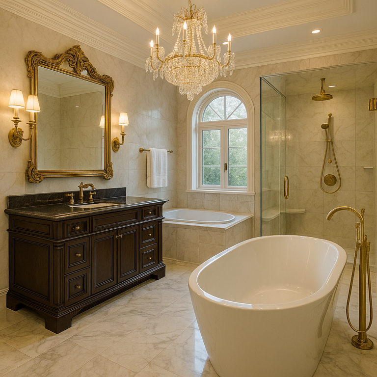 luxury bathroom design