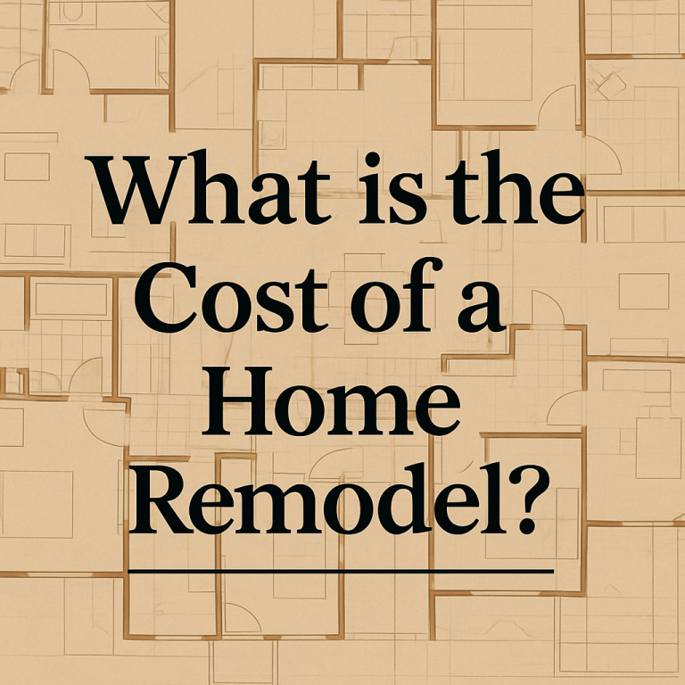 what is the cost of a home remodel?